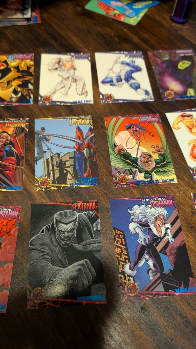 1990s Spider-Man Trading Card Lot SkyBox Marvel Carnage Hobgoblin
