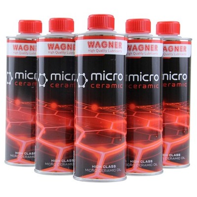 5x 500ml WAGNER SPECIALITY LUBRICANTS Universal Micro Ceramic Oil Additive