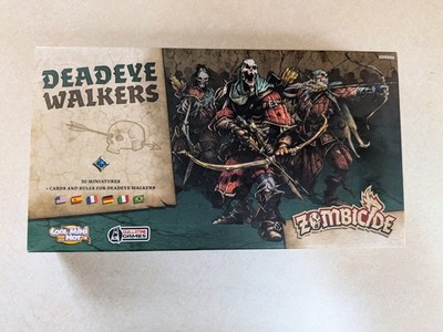 Zombicide Deadeye Walkers CMON Guillotine Games Opened but Unused