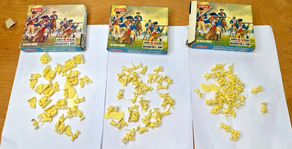 Airfix soldiers 1.72 AMERICAN WAR OF INDEPENDENCE BIG Job lot of thousands LOOK - Image 2 of 4