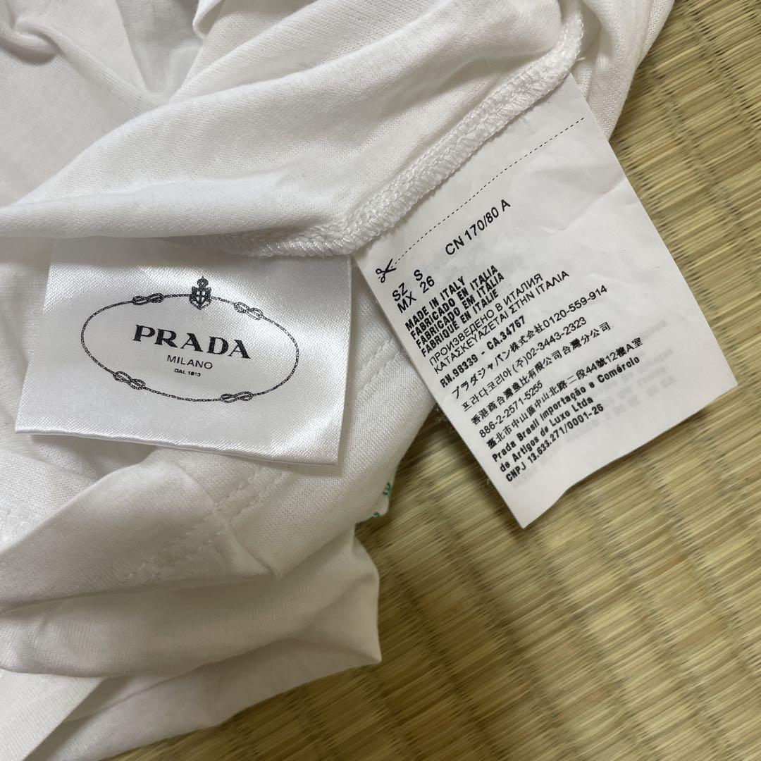 PRADA 2017 CONTINUOUS INTERIOR Tシャツ 最新人気 PRADA 2017 CONTINUOUS INTERIOR T-shirt F/S from
