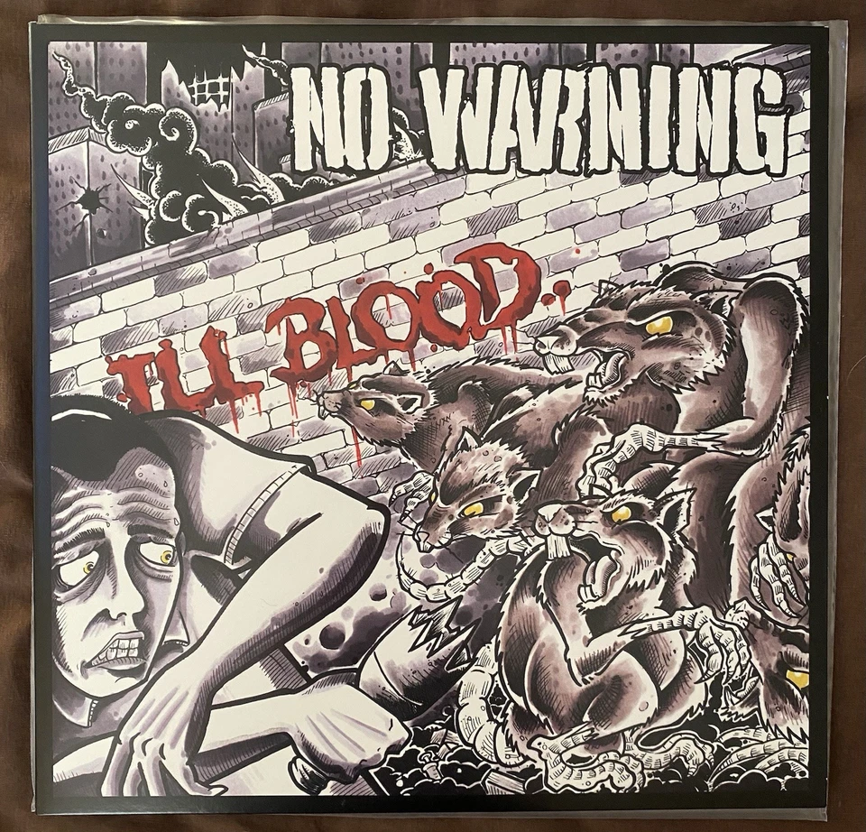 No Warning Ill Blood Vinyl 2LP Knocked Loose Turnstile Hatebreed Harms Way - Image 2 of 4