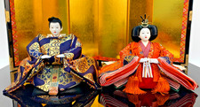 Japanese Vintage Hina Doll Dairi-Bina Emperor Empress Artisan History
