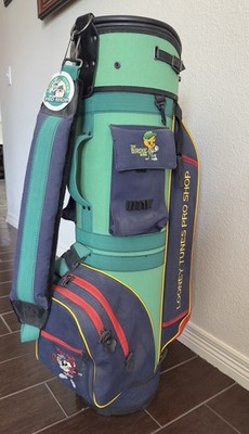 Looney Tunes ゴルフバッグ Coyotes/Bugs New Club Looney Tunes Pro Shop Golf Bag w/ Bugs Bunny, Tweety, TAZ