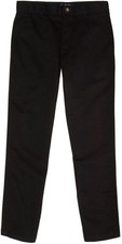 NWT French Toast Big Boys' Straight Leg Twill Pant, Black, Size 12