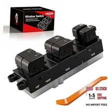 Front Left Driver Side Power Master Window Switch - Compatible with Nissan