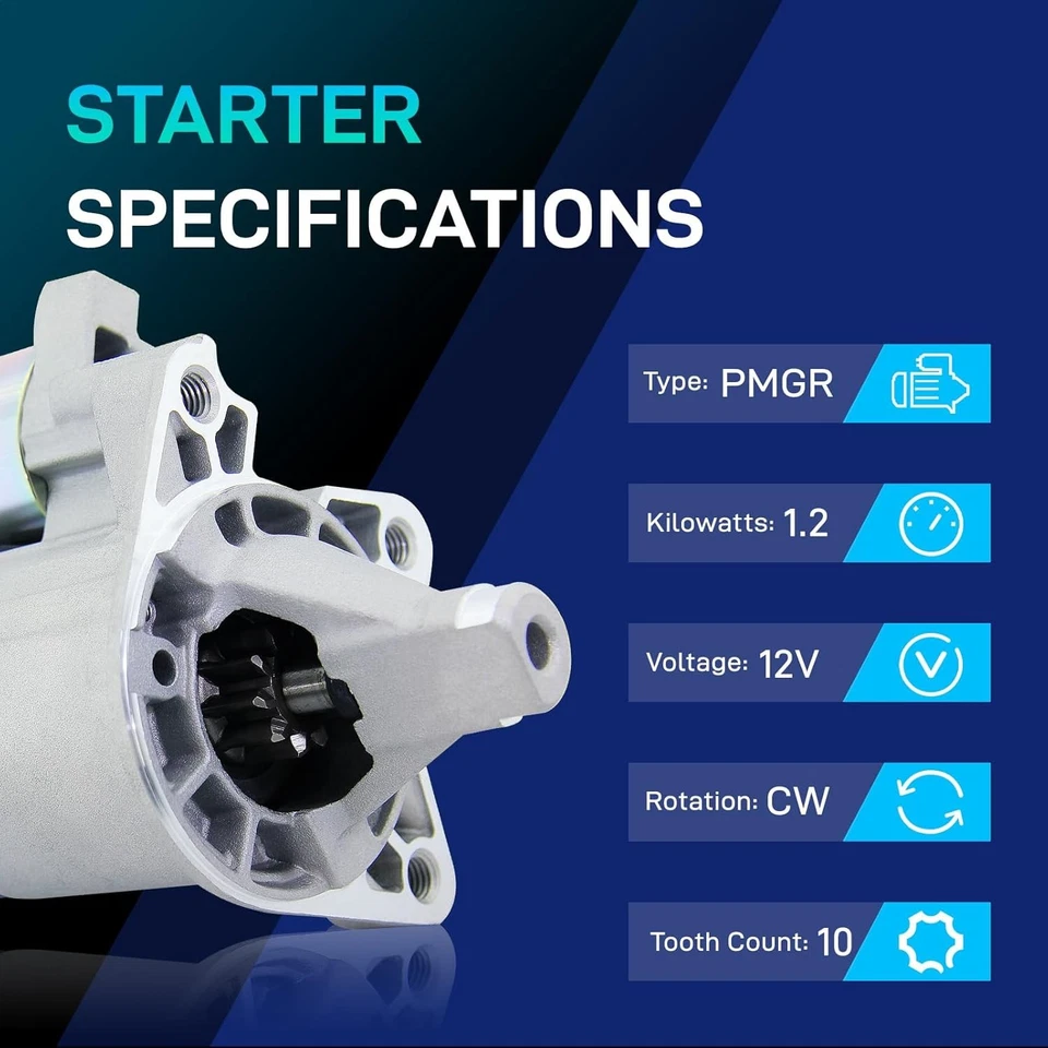 New Starter For Chrysler 300 Dodge Charger Challenger Magnum 3.5L 2005-2010 Foto 2 de 4