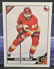 19-20 Topps Sticker Michael Frolik 🚨🚨🚨 Calgary Flames 