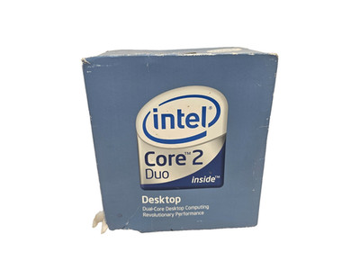 Intel Core 2 Duo E6850 3.0GHz 4MB Cache LGA775 Desktop Processor CPU Boxed Kit
