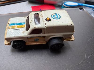 vintage Tata bell system utility truck Toy #738 1970s