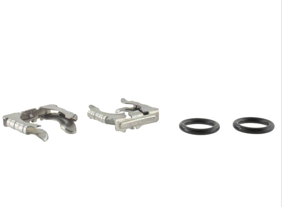 MOTORCRAFT YF38495 Hose Clamp 2 clamps 2 o-rings ford f-150 f-650 f-750 Lincoln Foto 4 de 4