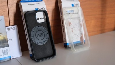 Quad-Lock-MagCase + Poncho für Apple iphone-13-Mini - neuwertig