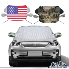 Winter Magnetic Windshield Cover Windproof Front Window Snow Rain Frost Guard