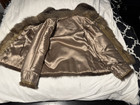 Vintage Fur and Leather Jacket approx size small to medium — photo 7
