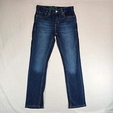 Levis 511 Slim Fit Boys Jeans Dark Wash Blue Denim Size 14 Reg W27 L29 Stretch