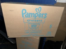 Pampers Diapers -Cruisers 360 -Size 5, 128 Count, Babyproof up to 100 Leakproof