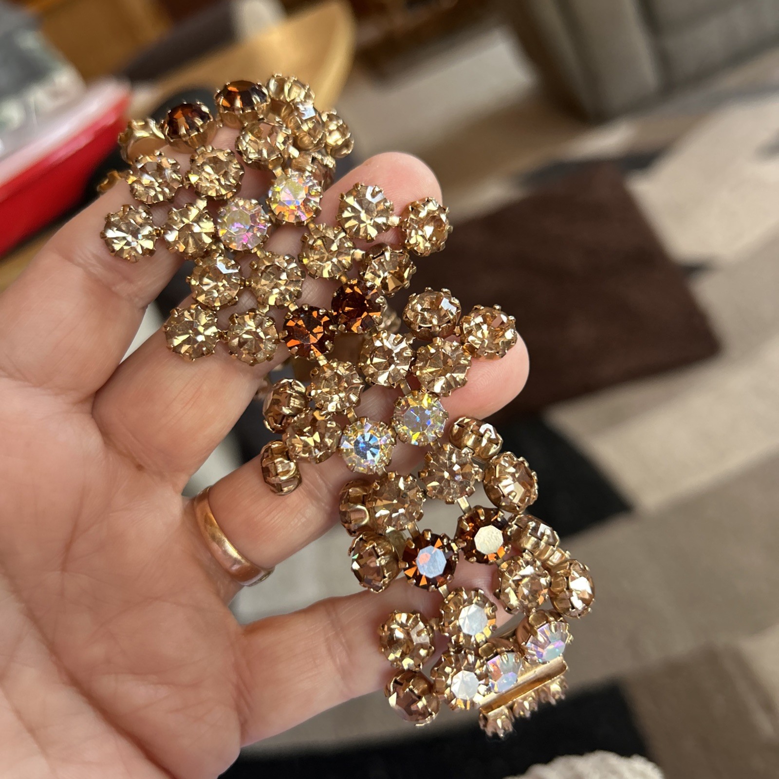 MASSIVE Stunning Vintage Unsigned Schiaparelli AB… - image 21