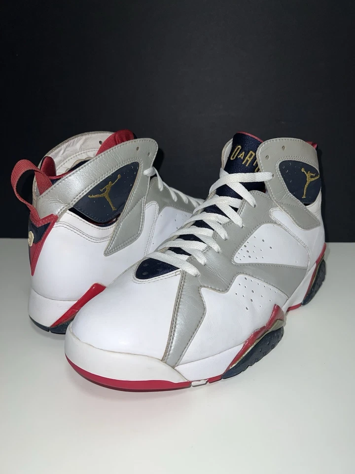 ✅ Nike Air Jordan VII ретро 7 олимпийский размер 10,5 | оригинальный All Star Bordeaux Raptors - Изображение 2 из 4