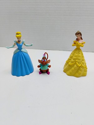 Disney Cinderella Royal Escort Gus Gus & Princess Belle Cake Toppers