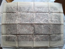 Cartes anciennes d’État-Major XIXe EPINAL Dépôt de la  Guerre (Lemercier Paris)