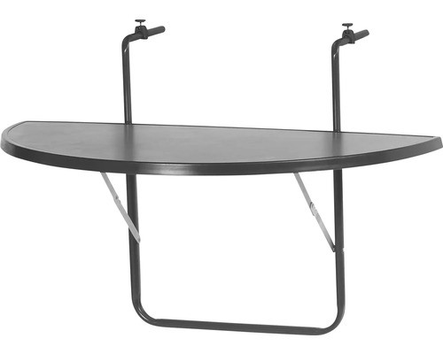Gartentisch Alco BalkonhäNge 100 X 50 Cm Anthrazit Gestell Aus Stahl In Anthrazi-image
