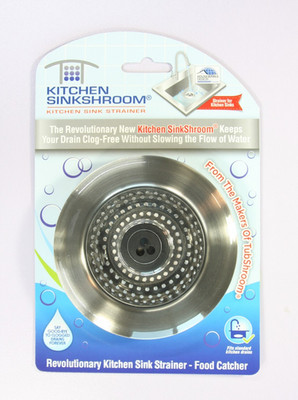 Kitchen SinkShroom  Revolutionary Strainer with Anti-Clog Technology New