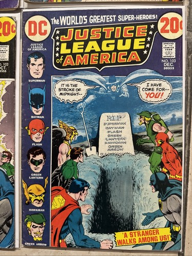Justice League Of America 97 100 102 & 103 DC Comics 1972 - Picture 5 of 6