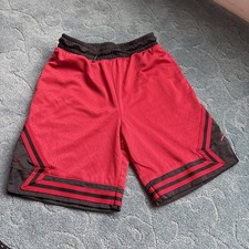 Boy  s Jordan Mesh Shorts, Red, Size Youth L
