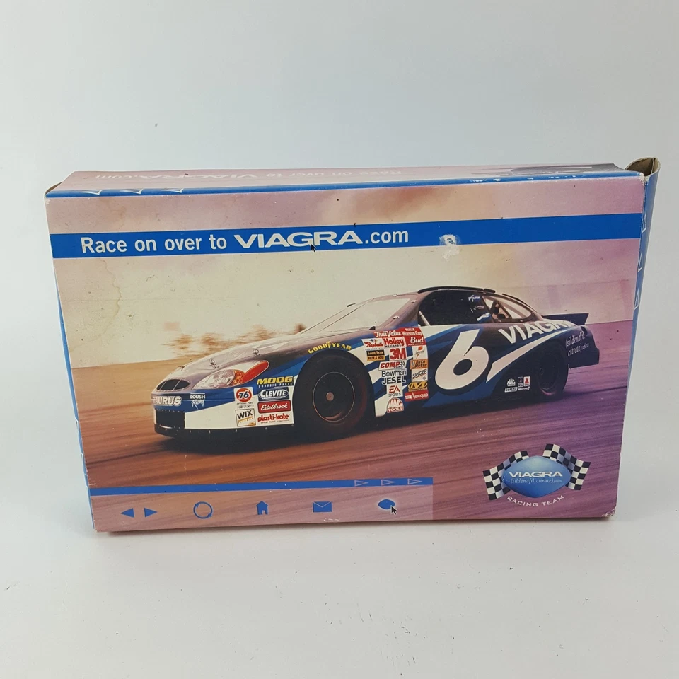 Vintage Y2K Retro Viagra Racing Gaming Mouse Computer 2000's Novelty Ford Promo - Image 3 of 4