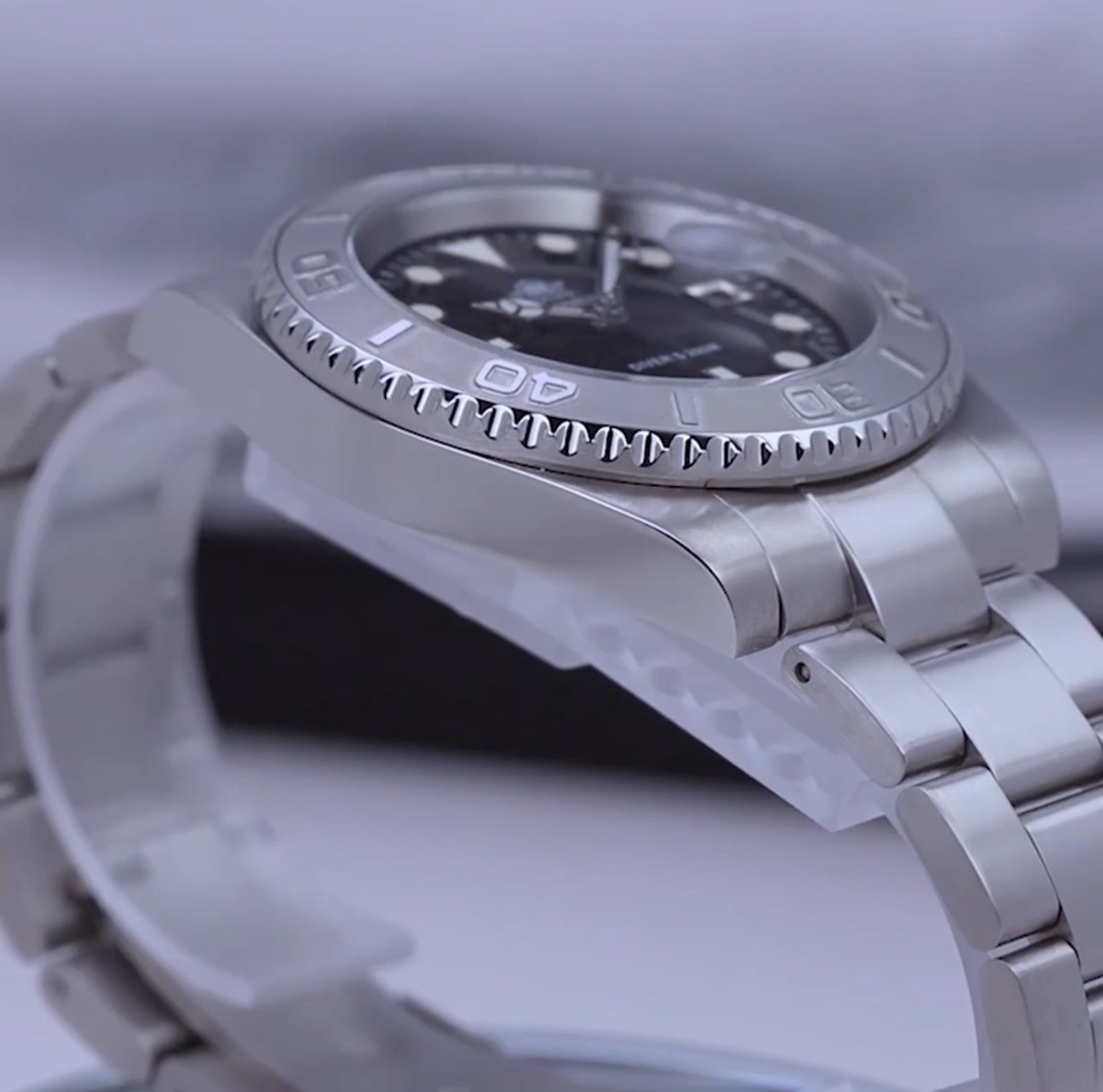 Addiesdive Quartz Watch For Men 200M Waterproof Silver Bezel UK STOCK - Image 6