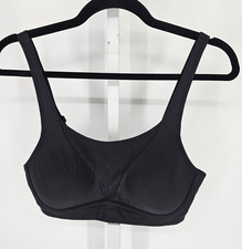 Lululemon Run Times Sports Bra Womens Sz 36B Solid Black