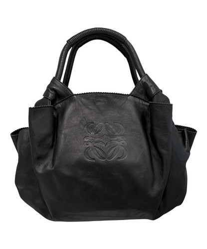 Loewe Nappa Aire/Anagram Handbag Black #TFB10900
