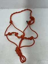 New Tough 1 Orange Rope Training Halter #50-1090 G-511