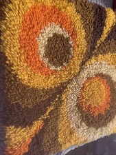 Mid Century Vintage 1970 Latched Wood Pillow ...