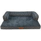 New ListingRectangle Pet Bed, Cozy Latex Foam Dog Sofa Bed for Small, Medium, Large Pets.