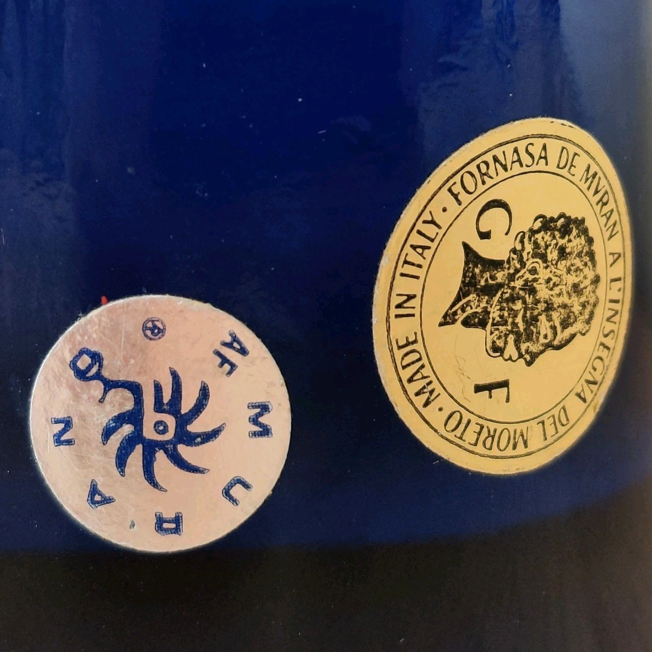 Galliano Ferro Murano Choir Singer Glass Sculpture Figure Paperweight Italian