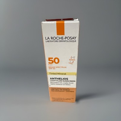 La Roche-Posay SPF 50 Tinted Mineral ANTHELIOS Light Fluid Sunscreen 1.7oz/50ml