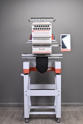 PooLin EOM 15-Needle Commercial Embroidery Machine   PooLin Official Open Box