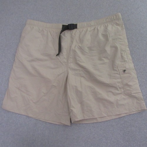 Columbia Mens Mountaindale Cargo Shorts 2XL x 9L Beige Belted Y2K Hiking