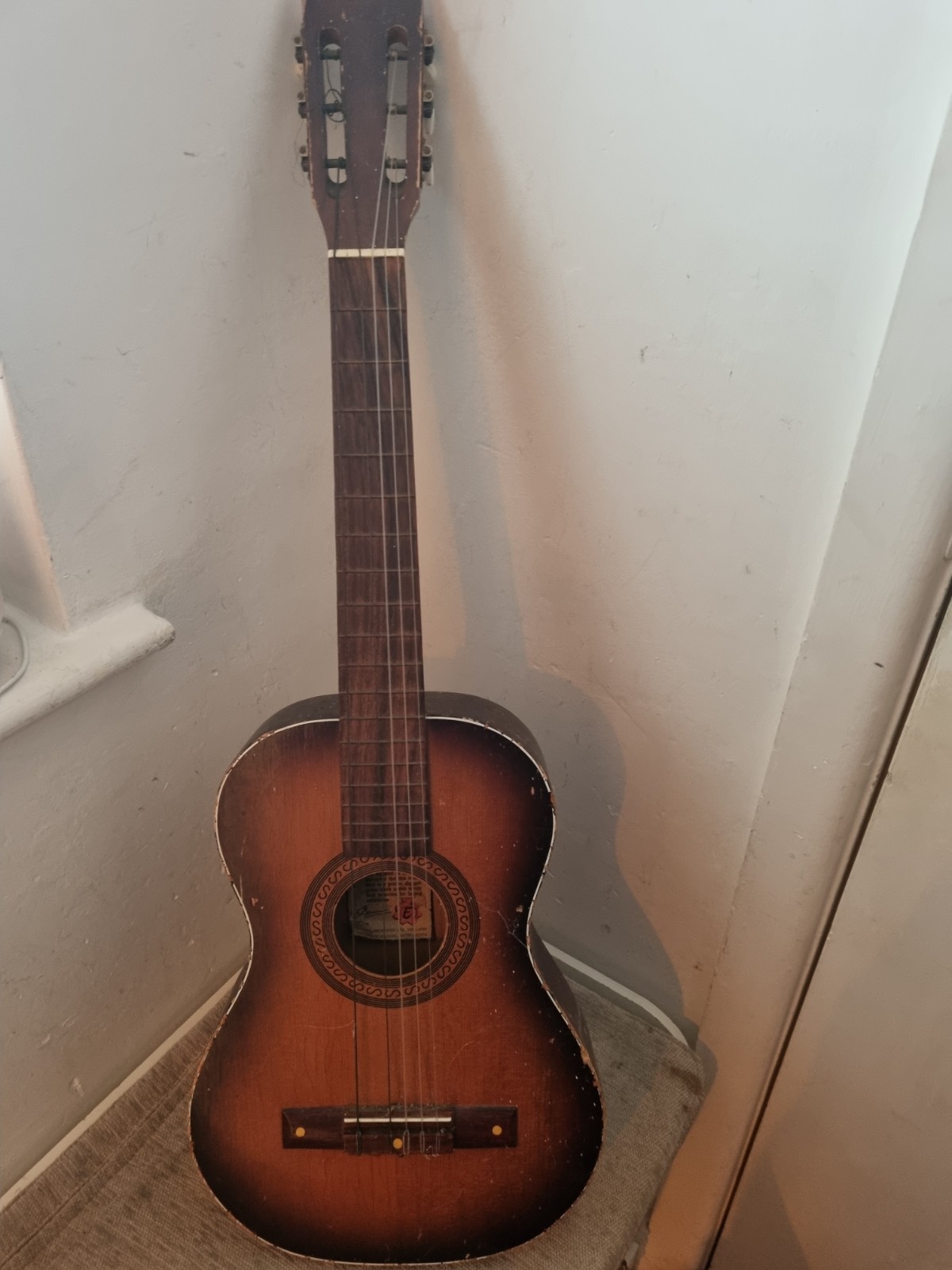 Egmond 1960s Vintage Acoustic Guitar