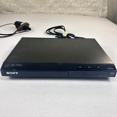 Sony DVP-SR210P CD DVD Player Black Progressive Scan Dolby Digital Component Out