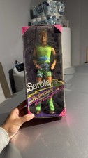 1991 Mattel Barbie Ken Doll Rollerblade Skates Flicker 'n Flash NIB No. 2215