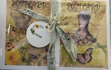 Vintage Junk Journal Starter Kit Ephemera, Scrapbooking Card Toppers Collage Set