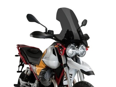 Puig Dark Smoke Tourenscheibe Moto Guzzi V85 Evocative Graphics 2021-2023