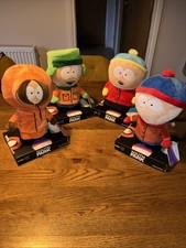 NEW Official South Park  Cartman Kenny Kyle Stan 10" Soft Plush Toys (Set of 4)