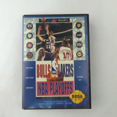Bulls vs. Lakers and the NBA Playoffs (Sega Genesis, 1991)