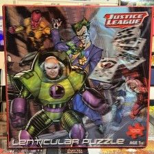 DC Comics Justice League New Lenticular Jigsaw Puzzle 100 Pieces Batman Superman