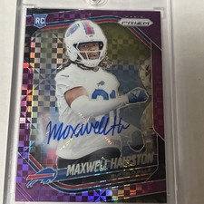 2025 Prizm Maxwell Auto Purple Power /49 Rookie RC 🔥🔥