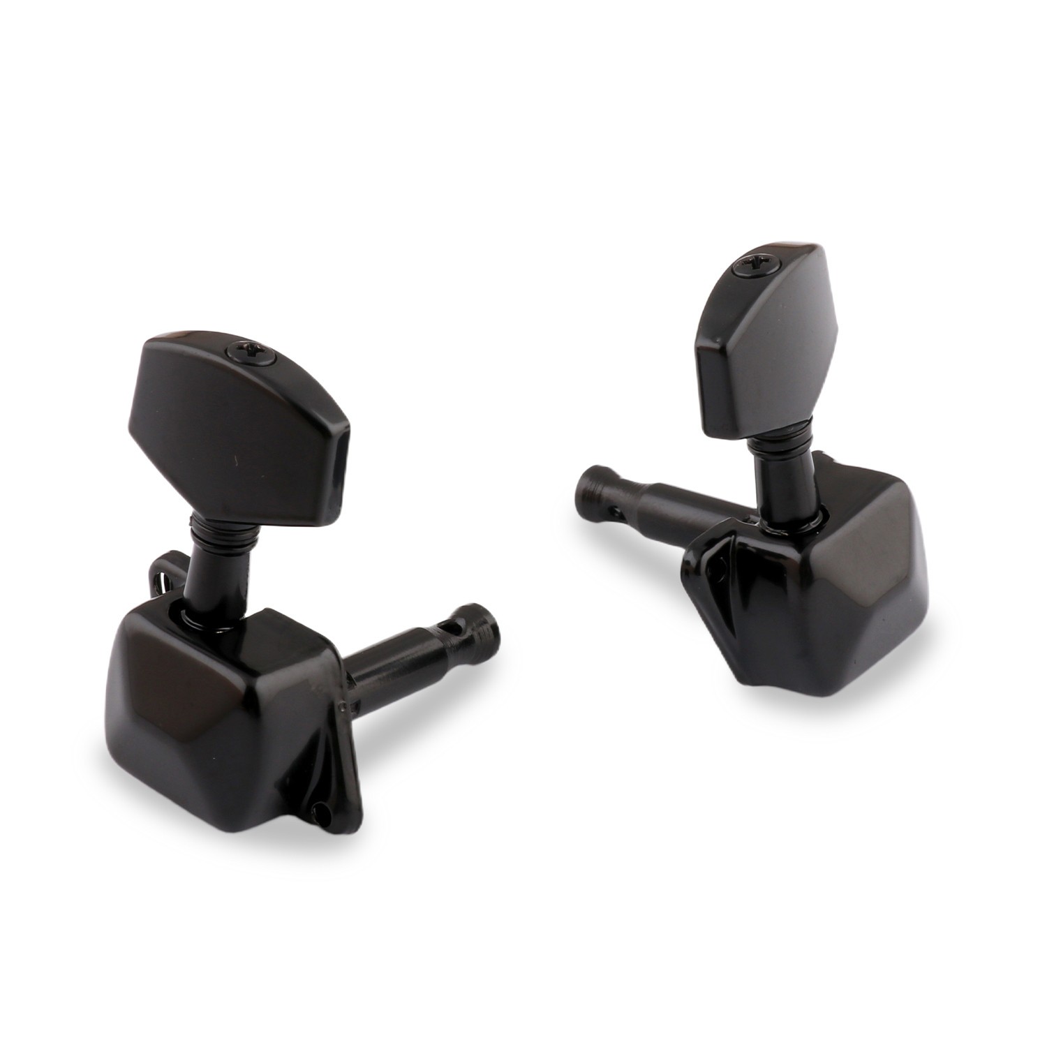 Metallor Semiclosed Tuners Guitar Machine Heads Tuners Tuning Pegs 3R3L