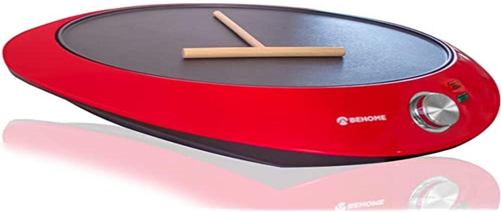Crepiera Elettrica 30cm Antiaderente - Piastra per Crepes e Pancake 1000W